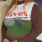 Olive Sweater Vest