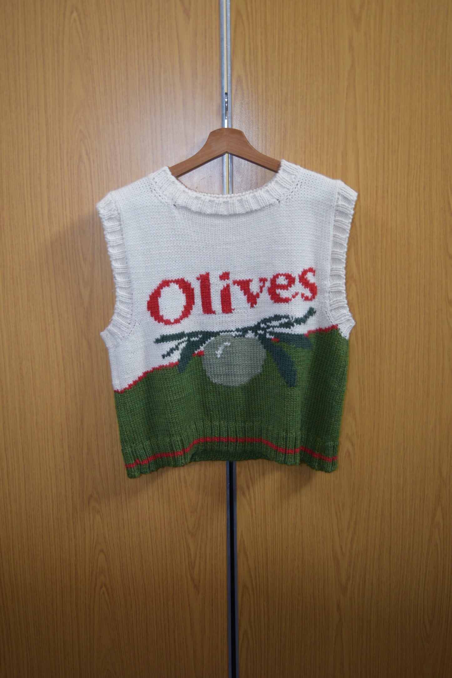 Olive Sweater Vest