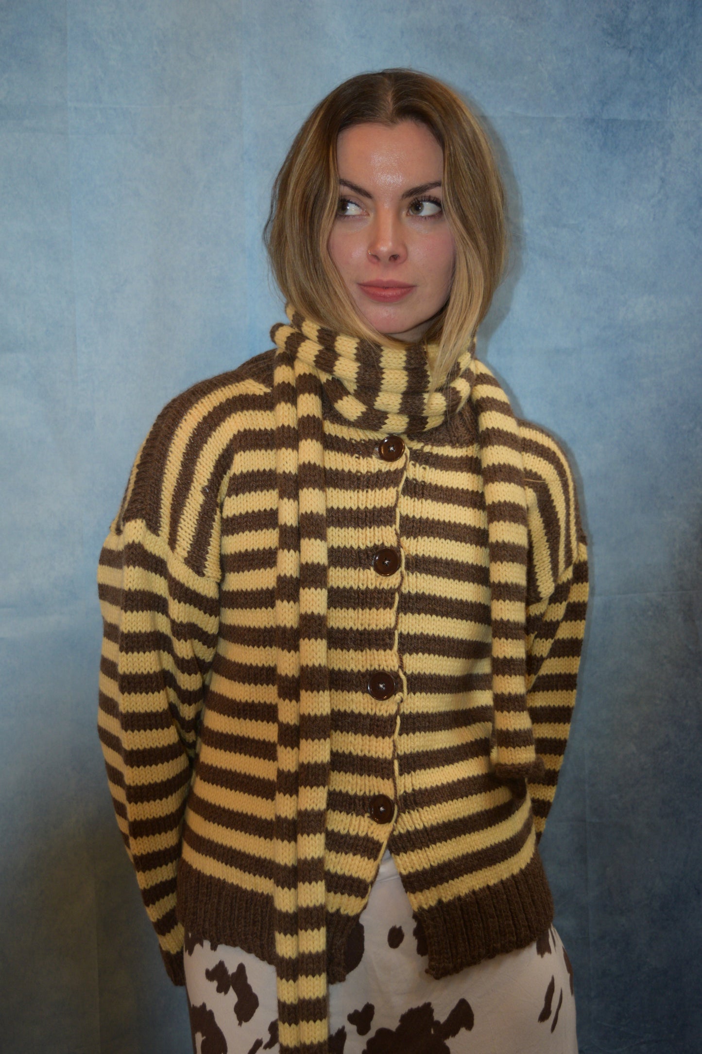 Striped Cardigan