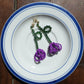 Beaded Tulip Earrings
