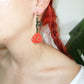 Beaded Tulip Earrings