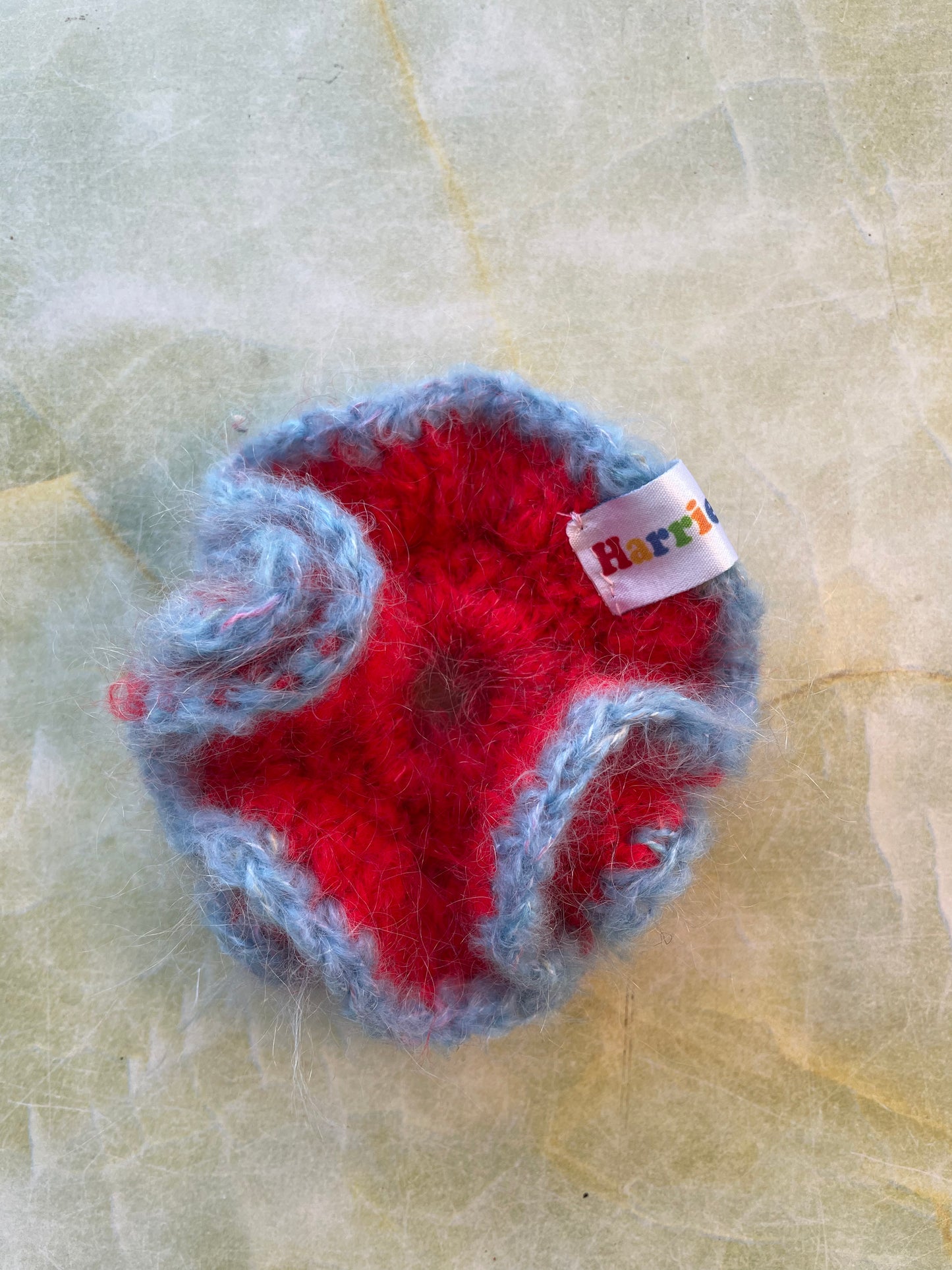 Red & Blue Scrunchie