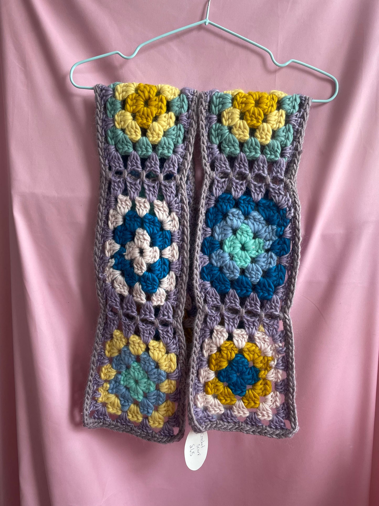 Granny Square Scarf