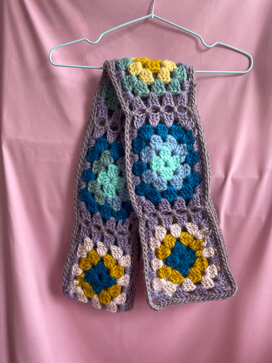 Granny Square Scarf